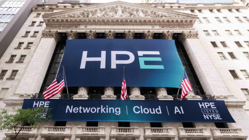 HPE surges 25% after blowout earnings, pacing for its best day ever