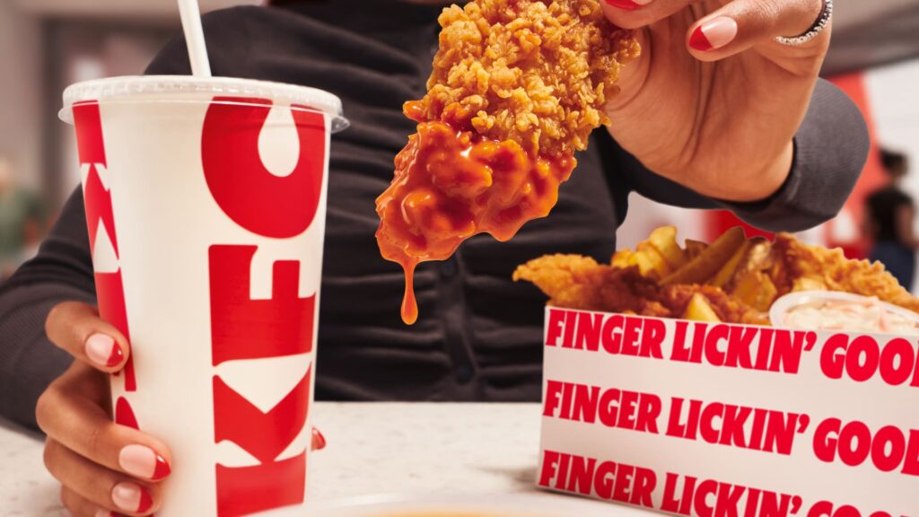 KFC touts boneless chicken, new drinks as chain tries to regain share