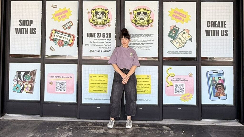 She saved $24,000 to launch a craft festival in an old Joann store
