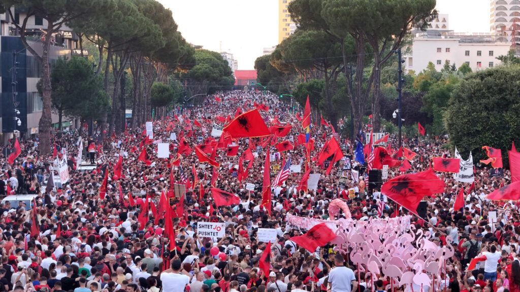 Albania protests target Kushner-linked project