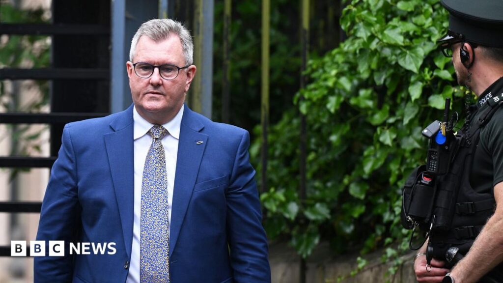Jeffrey Donaldson’s first night in prison as downfall shakes NI politics