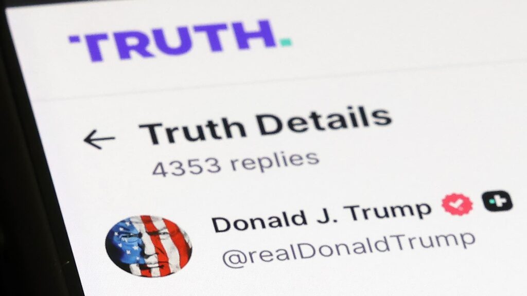 Trump Media pitched $100,000/month fee for fastest feed of Trump posts