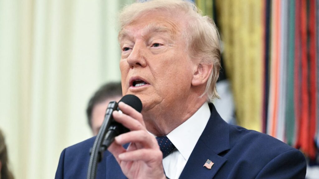 Trump defends call for Balogun red card review in World Cup