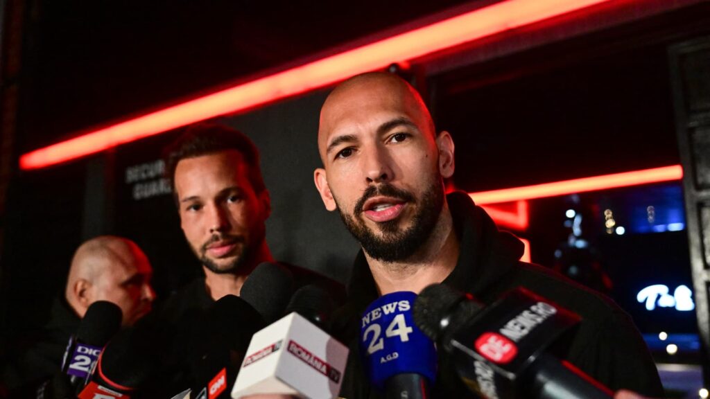 Social media influencers Andrew and Tristan Tate arrested in Miami