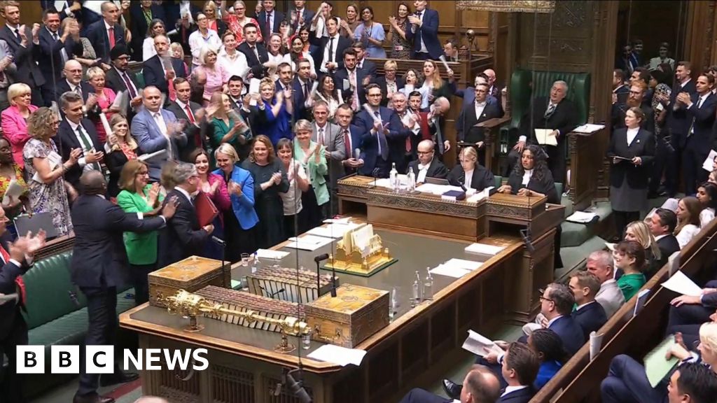 Watch: Starmer signs off final PMQs to standing ovation