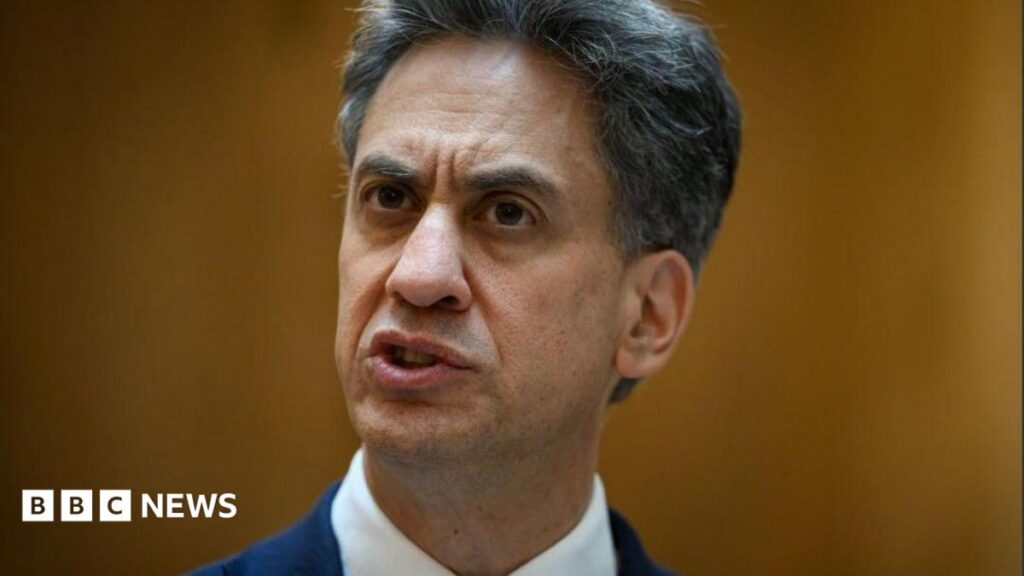 Miliband says re-opening Strait of Hormuz ‘essential’ as he meets Rubio