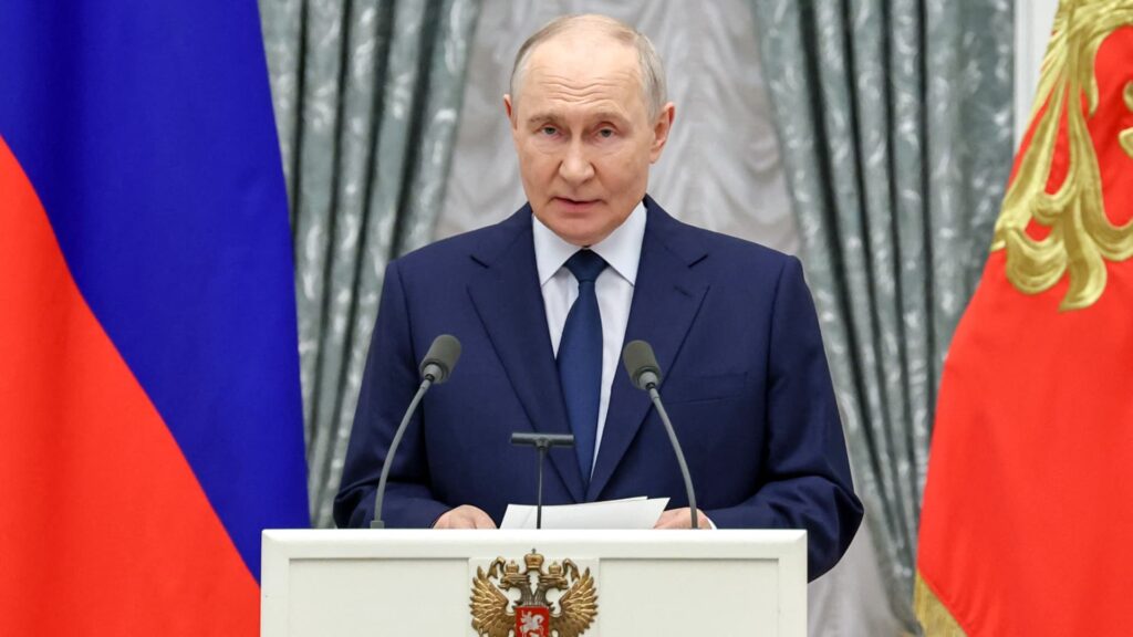 United Russia dominates election after massive Ukraine drone attack