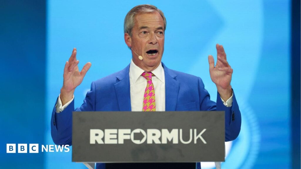 Nigel Farage threatens to overhaul Lords and judiciary in Reform conference speech