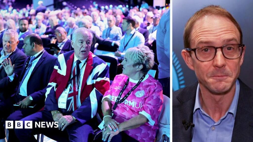 Chris Mason: ‘Not what Nigel Farage wanted today to look like’