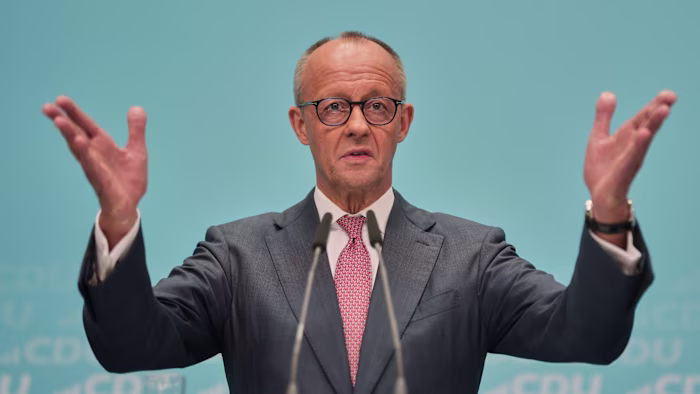 Germany’s Merz hits out at ‘destructive’ forces as he fights for survival