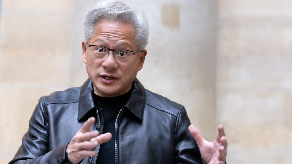 Nvidia’s Jensen Huang came to London with big checks — and a blunt message